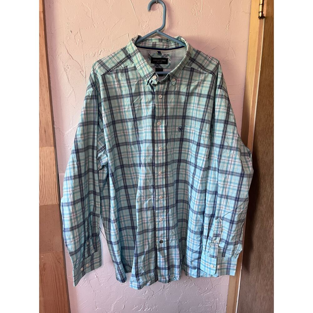 Ariat Pro Longsleeved Button Up Sz 3X